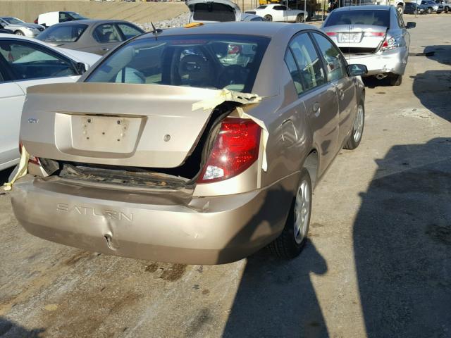 1G8AJ55F66Z148566 - 2006 SATURN ION LEVEL GOLD photo 4