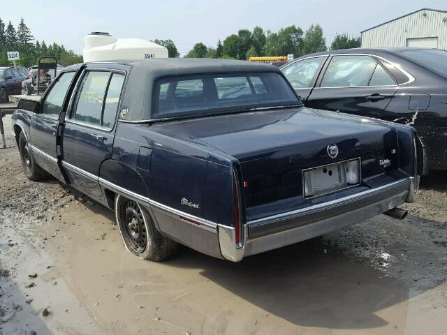 1G6CB5150K4282878 - 1989 CADILLAC FLEETWOOD BLUE photo 3