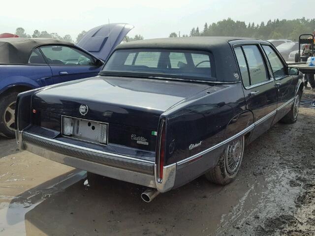 1G6CB5150K4282878 - 1989 CADILLAC FLEETWOOD BLUE photo 4