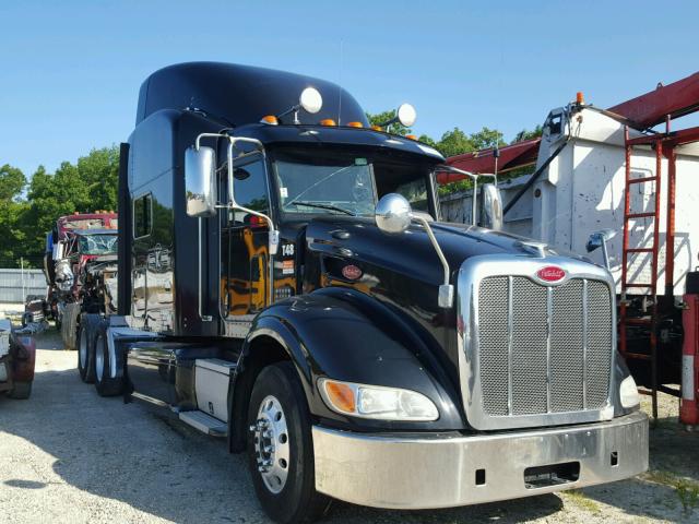 1XPHD49X7CD170835 - 2012 PETERBILT 386 BLACK photo 1