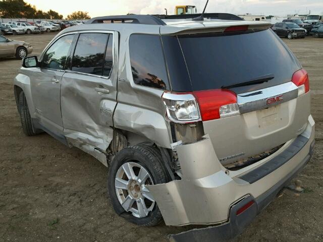 2GKFLTEK1D6346184 - 2013 GMC TERRAIN SL TAN photo 3