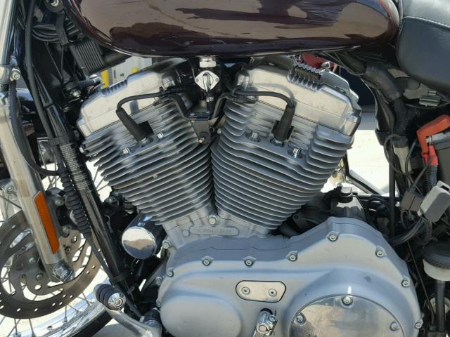 1HD4CJM155K432269 - 2005 HARLEY-DAVIDSON XL883 C BURGUNDY photo 7