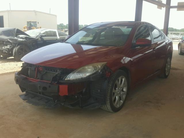 1YVHP82B595M03980 - 2009 MAZDA 6 S RED photo 2