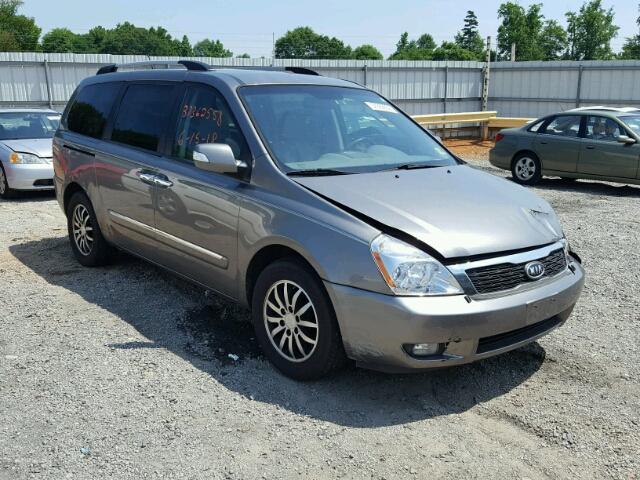 KNDMH4C78B6382952 - 2011 KIA SEDONA EX GRAY photo 1