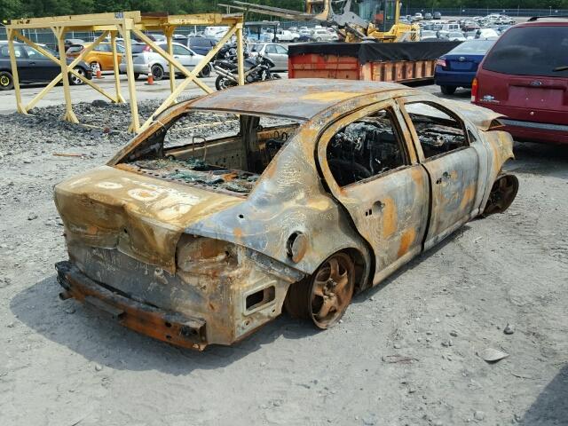 1G1AL58F587302090 - 2008 CHEVROLET COBALT LT BURN photo 4