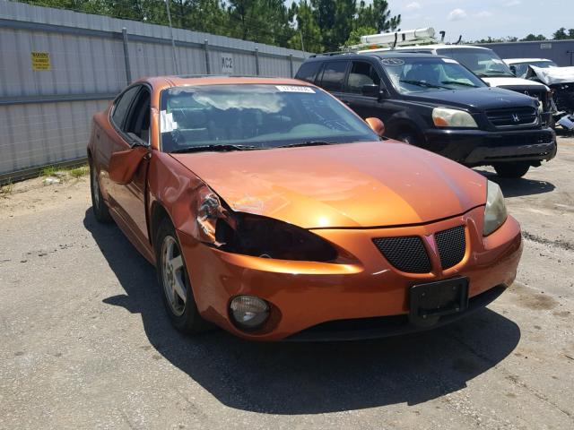 2G2WS522X41252840 - 2004 PONTIAC GRAND PRIX Նարնջագույն լուսանկար 1