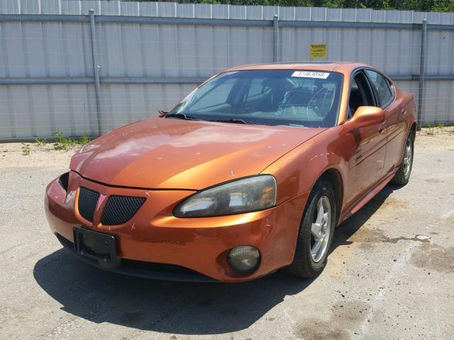 2G2WS522X41252840 - 2004 PONTIAC GRAND PRIX Նարնջագույն լուսանկար 2