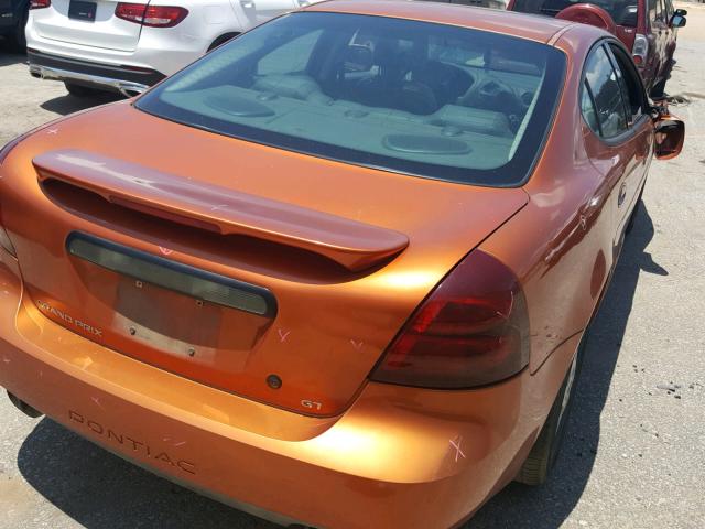 2G2WS522X41252840 - 2004 PONTIAC GRAND PRIX Նարնջագույն լուսանկար 4