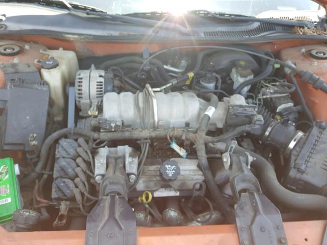 2G2WS522X41252840 - 2004 PONTIAC GRAND PRIX Նարնջագույն լուսանկար 7