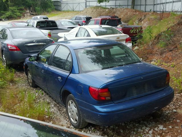 1G8ZH52832Z269778 - 2002 SATURN SL1 BLUE photo 3