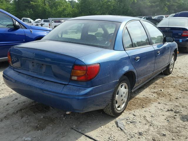 1G8ZH52832Z269778 - 2002 SATURN SL1 BLUE photo 4