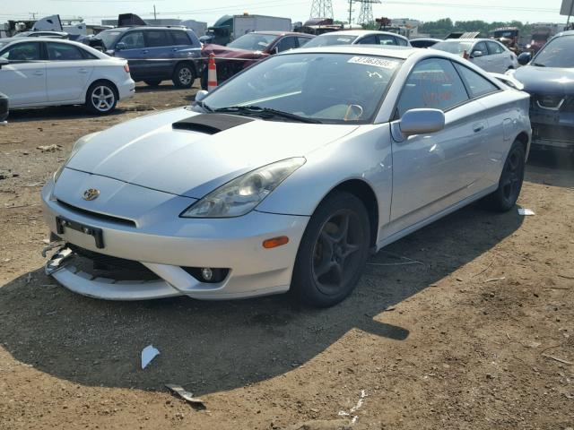 JTDDY38T030066773 - 2003 TOYOTA CELICA GT- SILVER photo 2