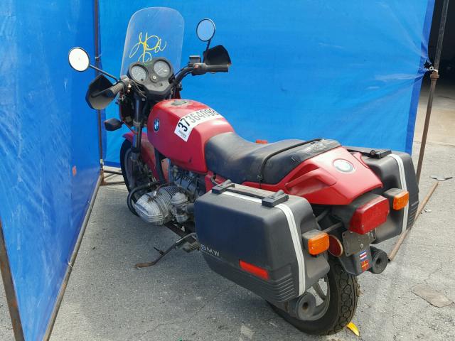 WB1036502D6371163 - 1983 BMW R65 LS RED photo 3