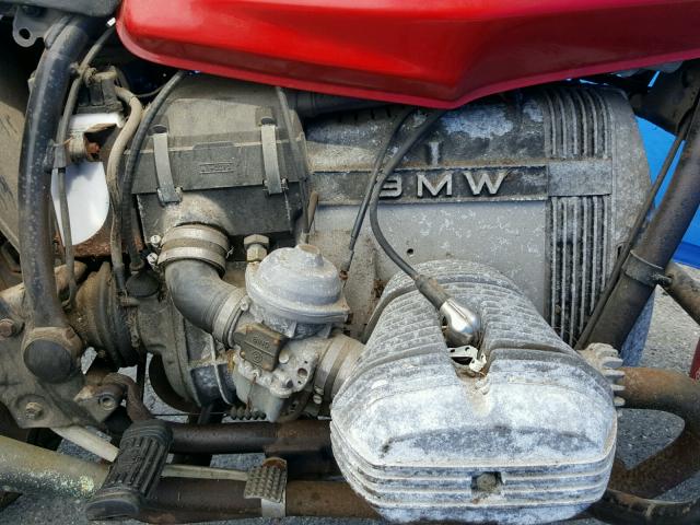 WB1036502D6371163 - 1983 BMW R65 LS RED photo 7