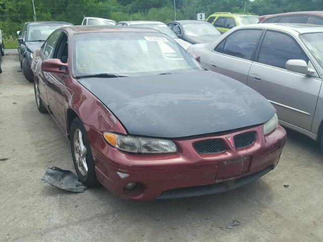 1G2WP52K33F100911 - 2003 PONTIAC GRAND PRIX MAROON photo 1