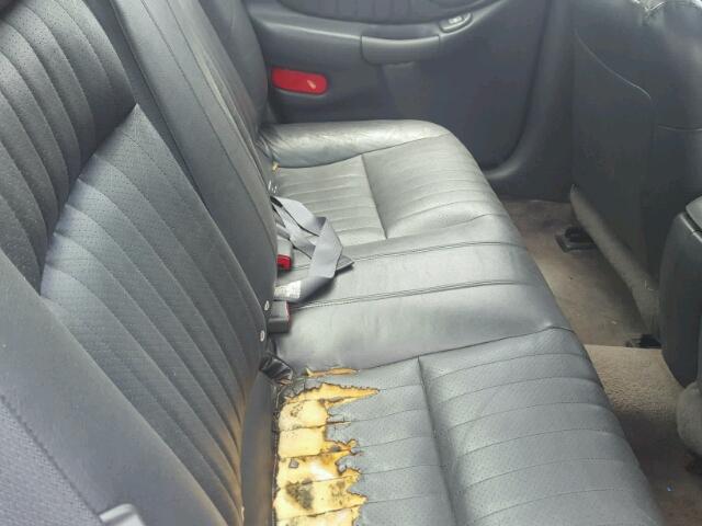 1G2WP52K33F100911 - 2003 PONTIAC GRAND PRIX MAROON photo 6