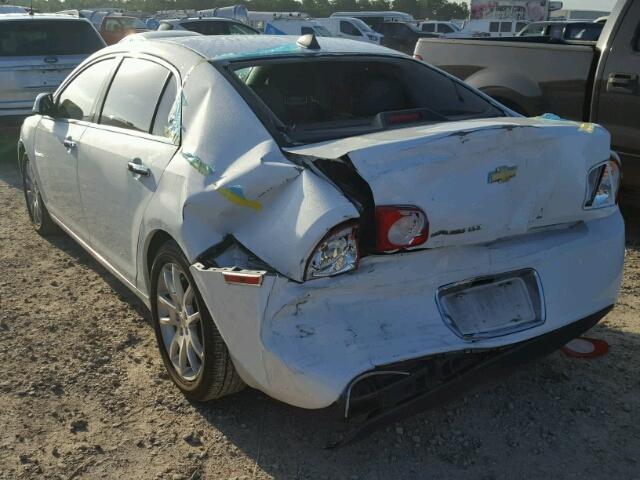 1G1ZE5E08CF103305 - 2012 CHEVROLET MALIBU LTZ 白色 照片 3