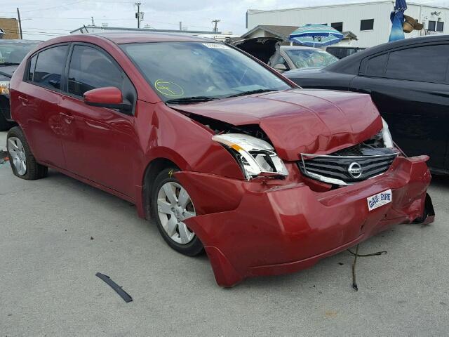 3N1AB6AP0BL639274 - 2011 NISSAN SENTRA MAROON photo 1