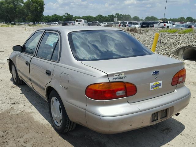 1Y1SK52812Z409668 - 2002 CHEVROLET GEO PRIZM 金色 照片 3