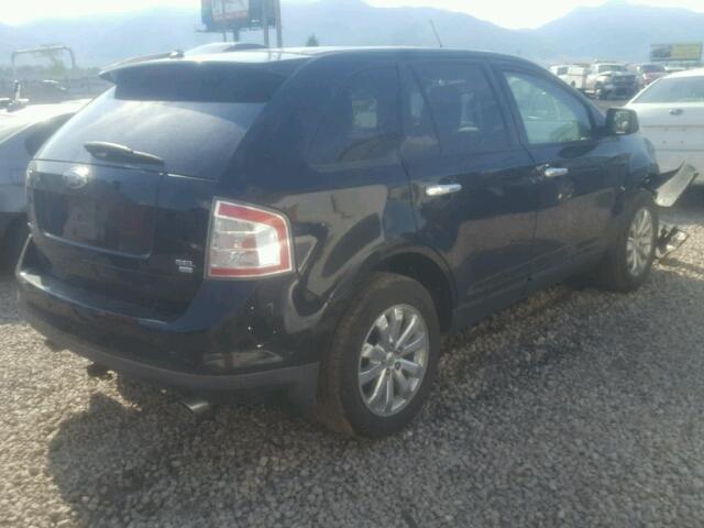 2FMDK49C17BB34889 - 2007 FORD EDGE SEL P BLACK photo 4