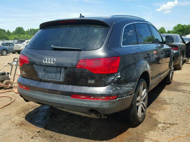 WA1BY74L88D031297 - 2008 AUDI Q7 3.6 QUA CHARCOAL photo 4