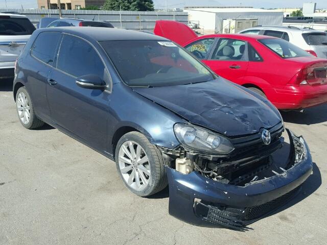 WVWBM7AJ8DW091180 - 2013 VOLKSWAGEN GOLF BLUE photo 1