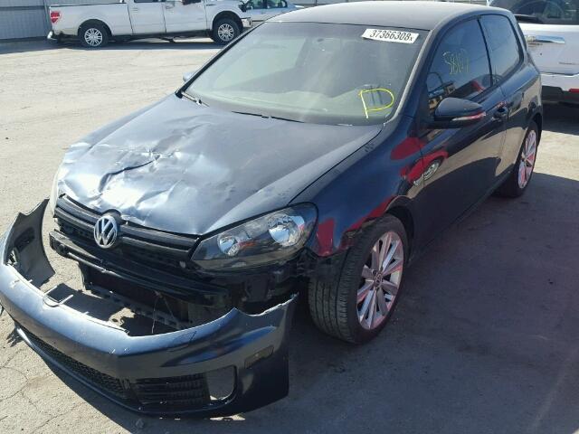 WVWBM7AJ8DW091180 - 2013 VOLKSWAGEN GOLF BLUE photo 2