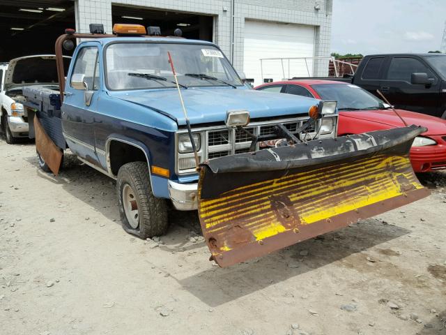 1GTEK14H6FJ508031 - 1985 GMC K1500 BLUE photo 1