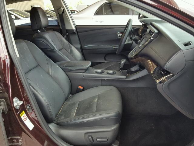 4T1BK1EB3FU165816 - 2015 TOYOTA AVALON XLE BURGUNDY photo 5