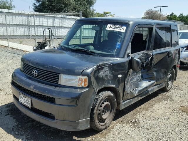 JTLKT334364107291 - 2006 TOYOTA SCION XB Grafito foto 2