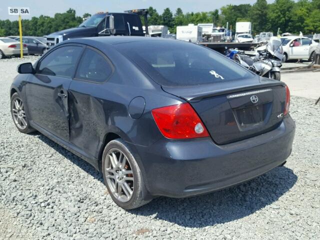 JTKDE177150011276 - 2005 TOYOTA SCION TC 灰色 照片 3