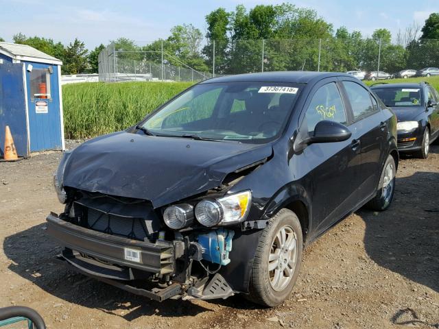 1G1JA5SH1C4179821 - 2012 CHEVROLET SONIC LS 黑色 照片 2