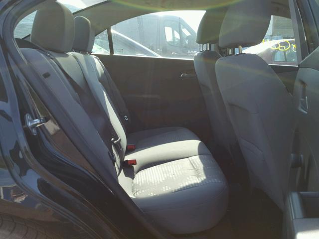 1G1JA5SH1C4179821 - 2012 CHEVROLET SONIC LS 黑色 照片 6