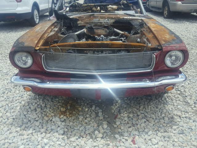 6F08T390846 - 1966 FORD MUSTANG CV RED photo 9