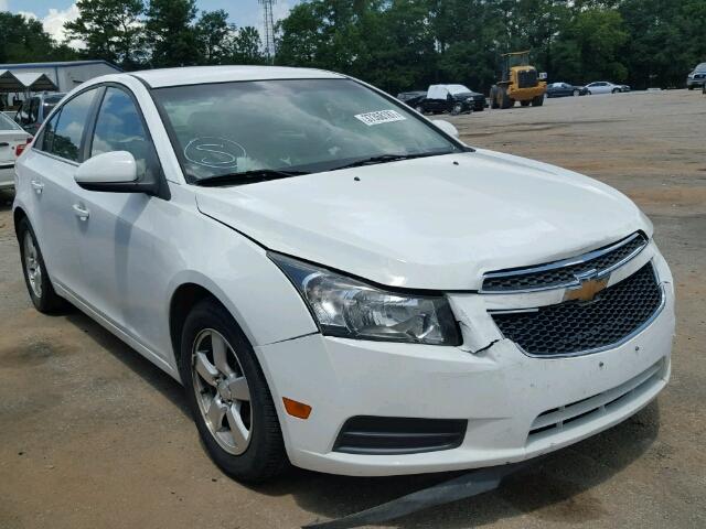 1G1PF5SC3C7248622 - 2012 CHEVROLET CRUZE WHITE photo 1