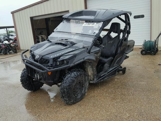 3JBKXUP16DJ000344 - 2013 CAN-AM COMMANDER CHARCOAL photo 2