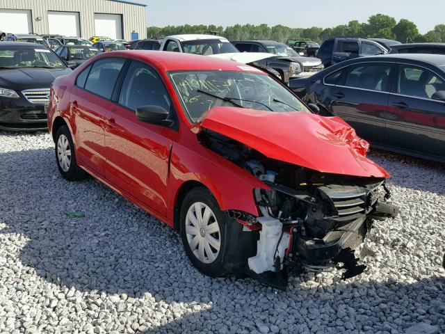 3VW2K7AJ5FM338869 - 2015 VOLKSWAGEN JETTA BASE 红色 照片 1
