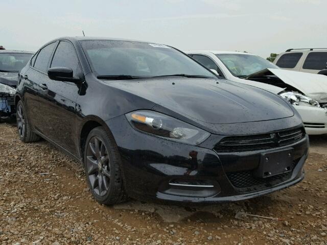 1C3CDFAAXFD434895 - 2015 DODGE DART SE BLACK photo 1