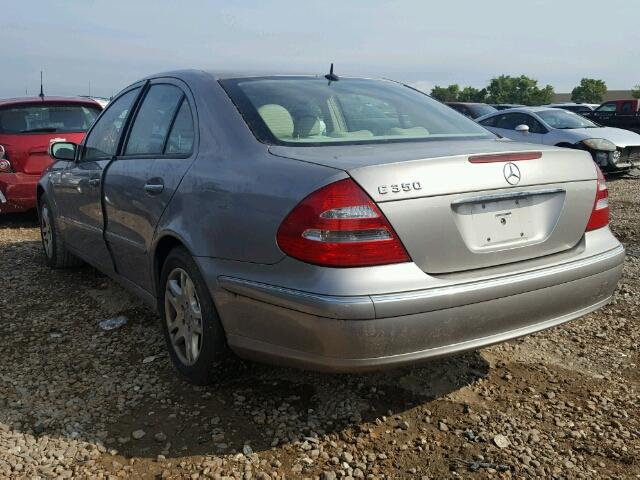 WDBUF56J76A805878 - 2006 MERCEDES-BENZ E350 GRAY photo 3