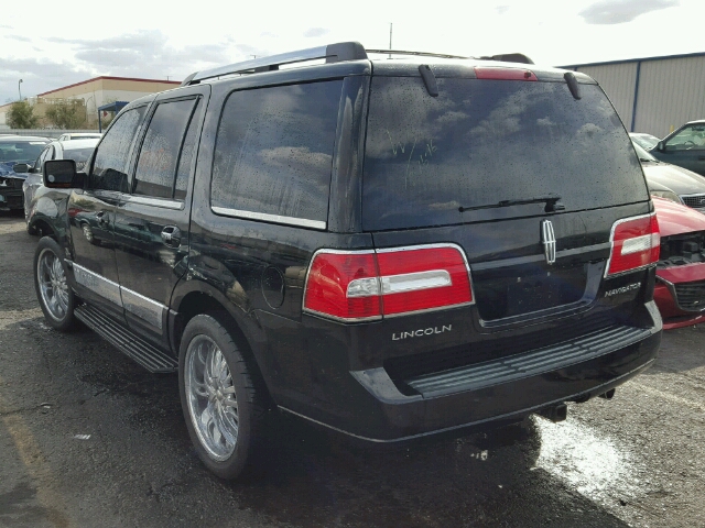 5LMFU27507LJ12181 - 2007 LINCOLN NAVIGATOR Siyah fotoğraf 3