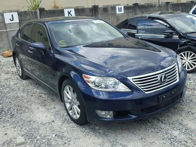 JTHCL5EF7C5012876 - 2012 LEXUS LS 460 BLUE photo 1