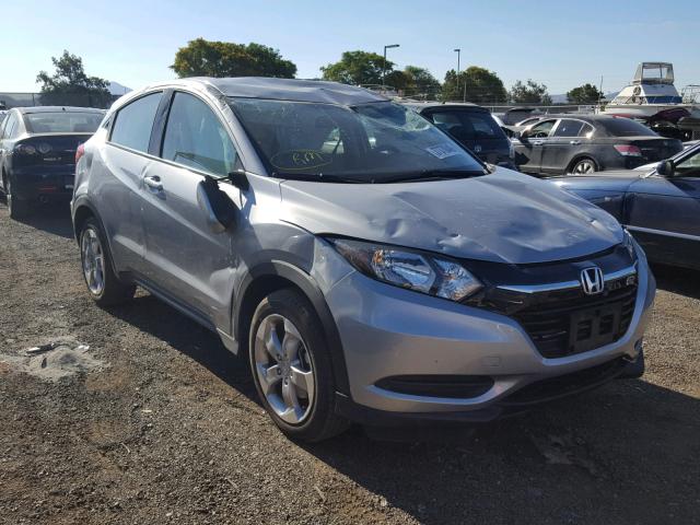 3CZRU5H3XHG702965 - 2017 HONDA HR-V LX SILVER photo 1