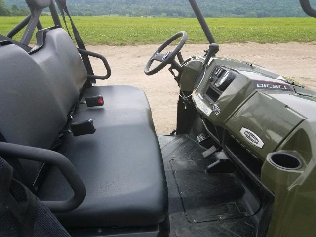 4XATH90D3C2700544 - 2012 POLARIS RANGER 900 GREEN photo 5