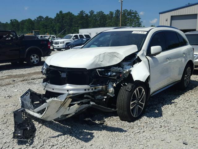 5FRYD3H89HB008192 - 2017 ACURA MDX ADVANC თეთრი ფოტო 2