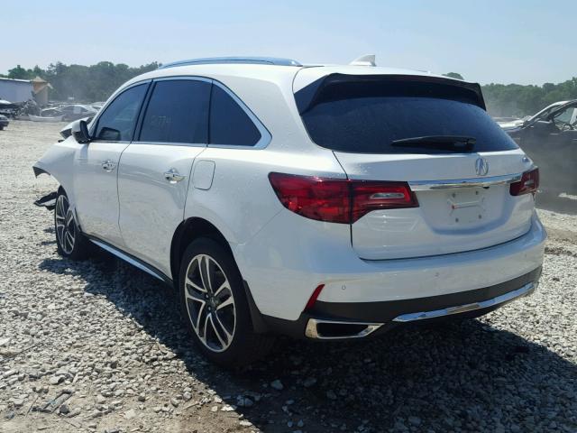 5FRYD3H89HB008192 - 2017 ACURA MDX ADVANC თეთრი ფოტო 3