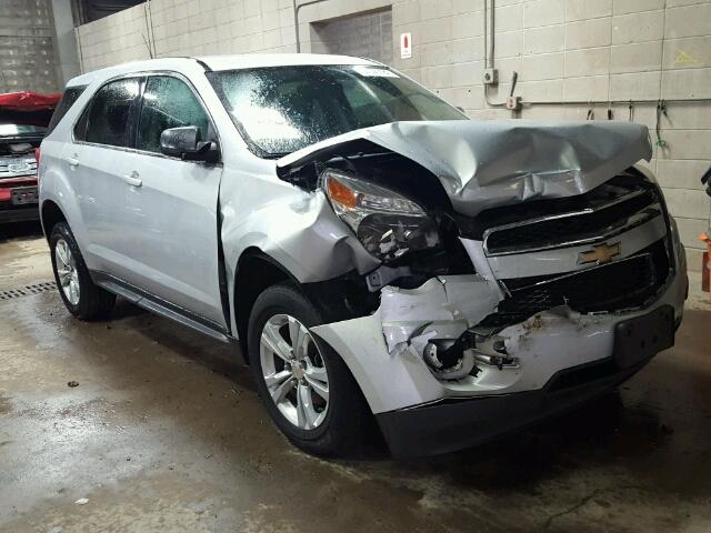 2CNFLCEC8B6327693 - 2011 CHEVROLET EQUINOX LS SILVER photo 1