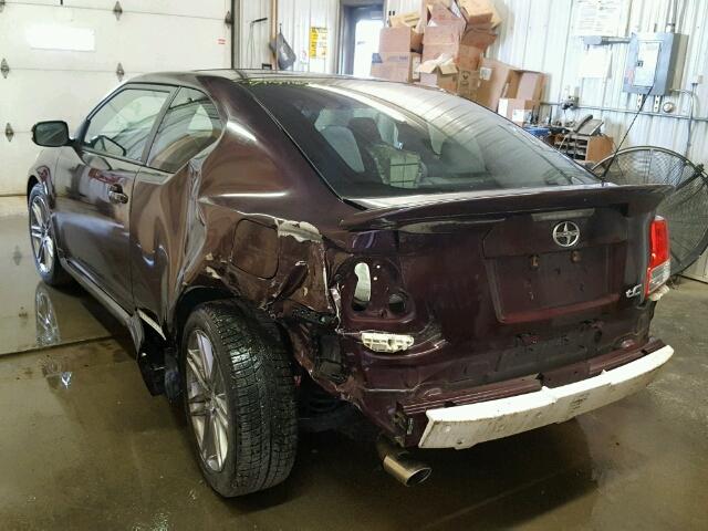 JTKJF5C7XC3033799 - 2012 TOYOTA SCION TC 栗色 照片 3