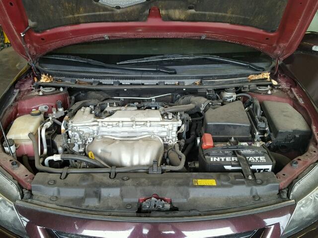 JTKJF5C7XC3033799 - 2012 TOYOTA SCION TC 栗色 照片 7