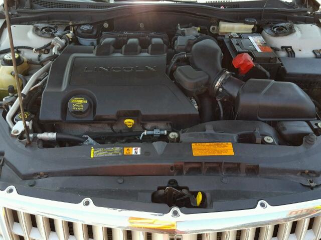 3LNHM28T59R624791 - 2009 LINCOLN MKZ ვერცხლისფერი ფოტო 7