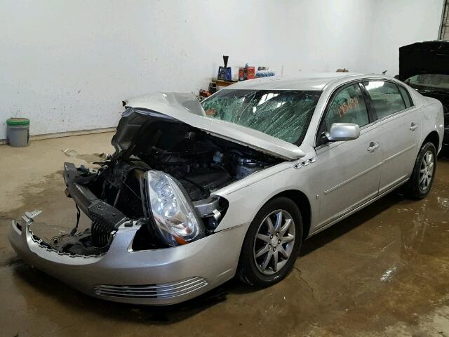 1G4HD57267U185634 - 2007 BUICK LUCERNE CX SILVER photo 2